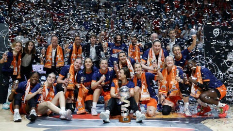 Valencia Basket campeonas de la Copa de la Reina
