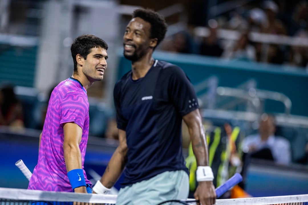 Alcaraz supera a Monfils para acceder a octavos de final Alcaraz supera a Monfils para acceder a octavos de final