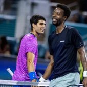 Alcaraz y Monfils en Miami Alcaraz y Monfils en Miami