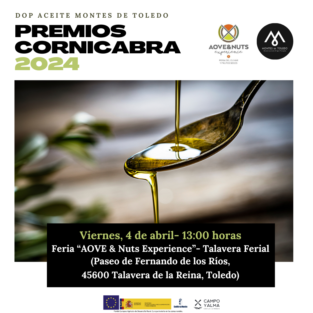Eurocaja Rural recibirá el premio especial “Cornicabra oro” por su apoyo a la DOP Aceite Montes de Toledo Eurocaja Rural recibirá el premio especial “Cornicabra oro” por su apoyo a la DOP Aceite Montes de Toledo