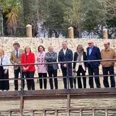 Apertura compuertas Azud de Antella Apertura compuertas Azud de Antella