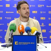 Sergi Guilló hace balance de la victoria ante el Águilas que le metió en promoción de ascenso Sergi Guilló hace balance de la victoria ante el Águilas que le metió en promoción de ascenso
