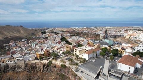 Imagen del municipio de Adeje en el sur de la isla de Tenerife 