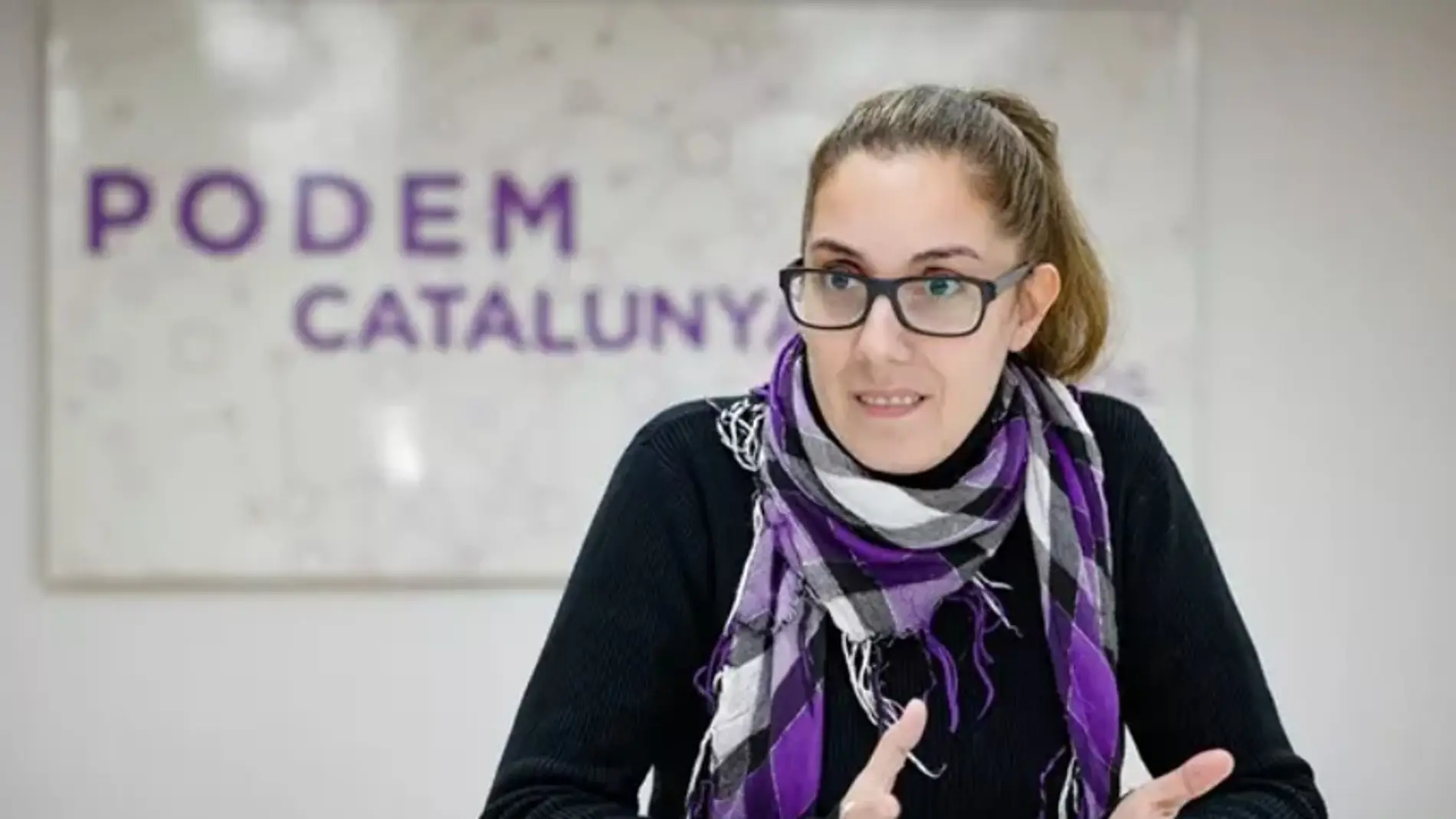 La coordinadora de Podem Catalunya, Conchi Abellán