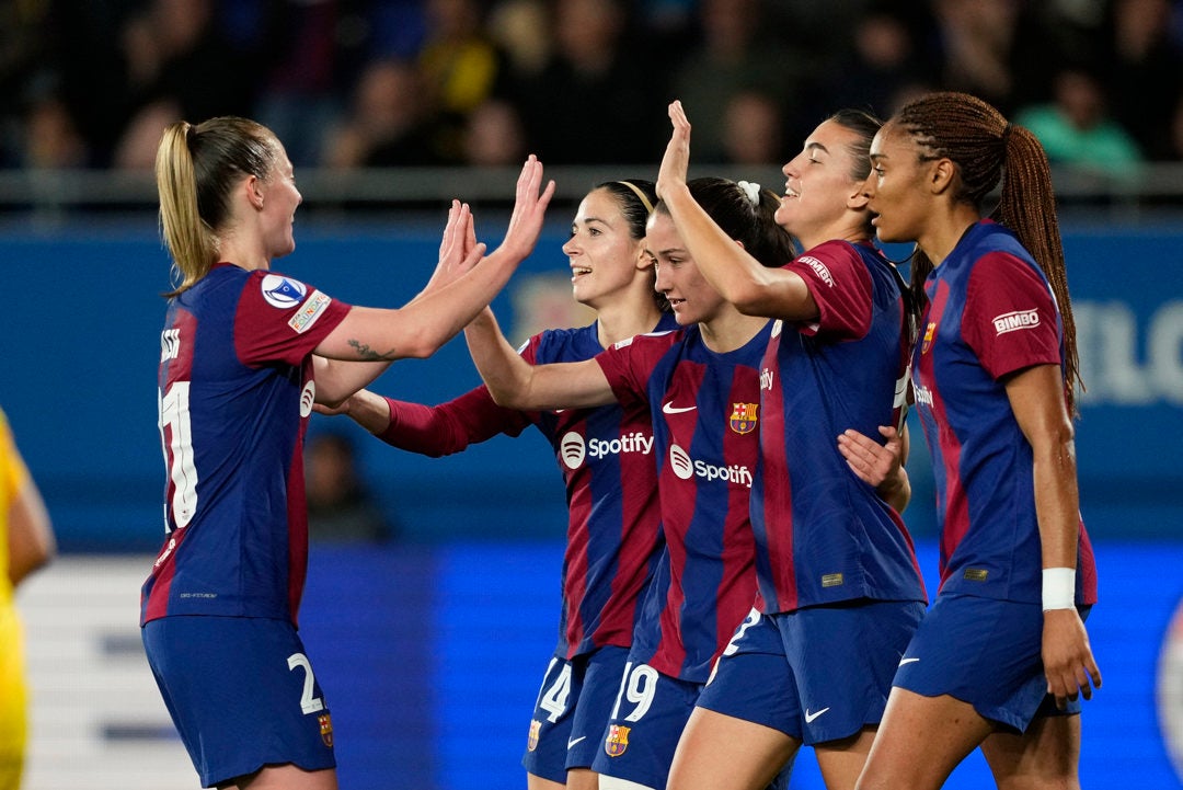 El Barcelona alcanza las semifinales de la Champions El Barcelona alcanza las semifinales de la Champions