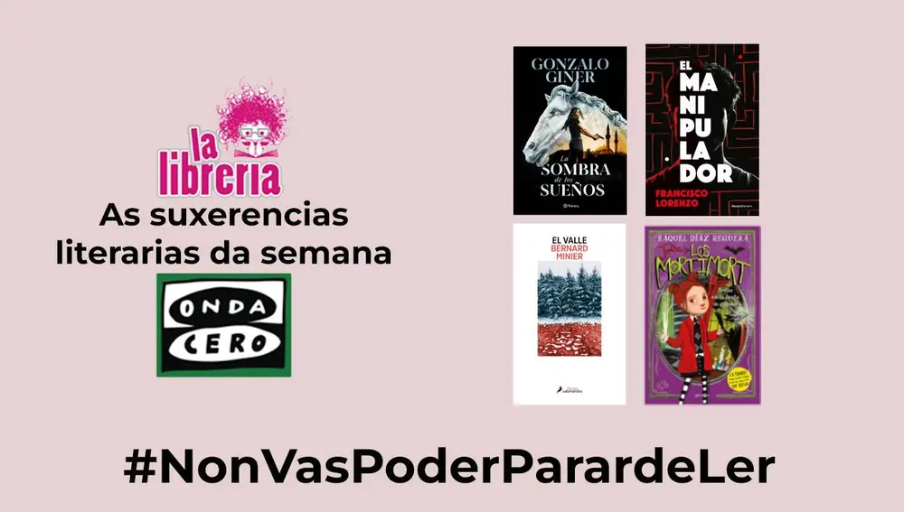 As suxerencias literarias da semana de La Librería CyC do 3 de abril de 2024