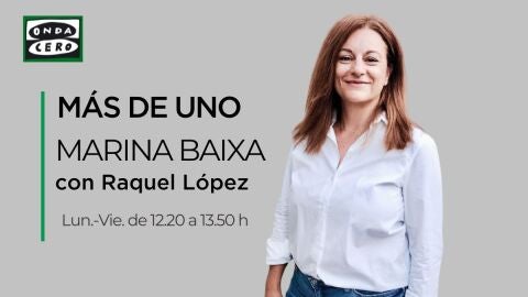 Raquel López Más de Uno Marina Baixa