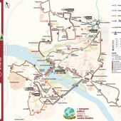 Nuevo plano informativo de los autobuses de Mérida