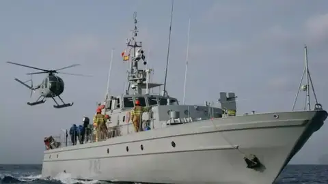 El Patrullero de la Armada 'Formentor' El Patrullero de la Armada 'Formentor'