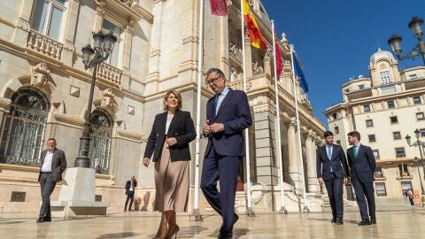 Noelia Arroyo y Jos&eacute; Ballesta