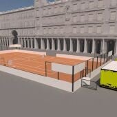 La Plaza Mayor de Madrid tendrá una pista de tenis: cómo reservar para jugar