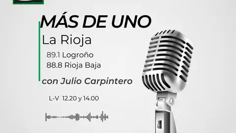 Más de Uno La Rioja cartel diseño Julio Carpintero Más de Uno La Rioja cartel diseño Julio Carpintero