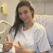 Raquel Carrera, intervenida con éxito en la rodilla derecha