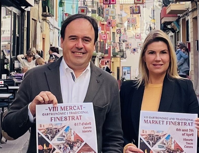 Donna R. Plummer, concejal de Turismo de Finestrat, invita al Mercat Gastronòmic i Tradicional este fin de semana Donna R. Plummer, concejal de Turismo de Finestrat, invita al Mercat Gastronòmic i Tradicional este fin de semana