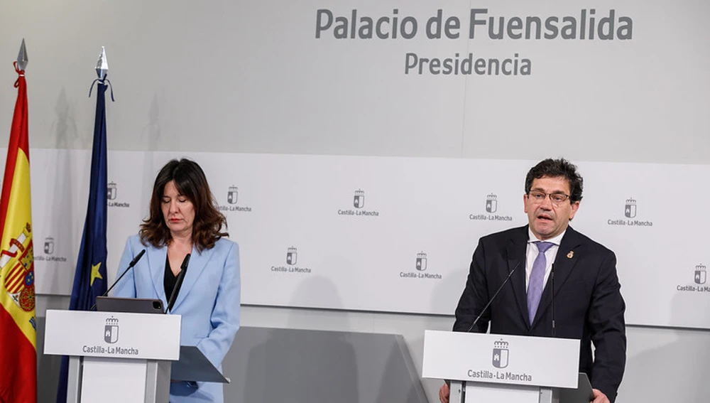 Blanca Fernández y Miguel Ángel Valverde