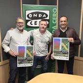 Félix Utrera y Miguel Noguera con Juan Carlos Fresneda Félix Utrera y Miguel Noguera con Juan Carlos Fresneda