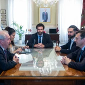 Reunión en el Ayuntamiento de Cádiz Reunión en el Ayuntamiento de Cádiz