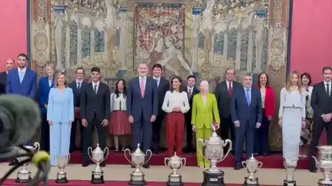 Los reyes entregan los Premios Nacionales del Deporte Los reyes entregan los Premios Nacionales del Deporte
