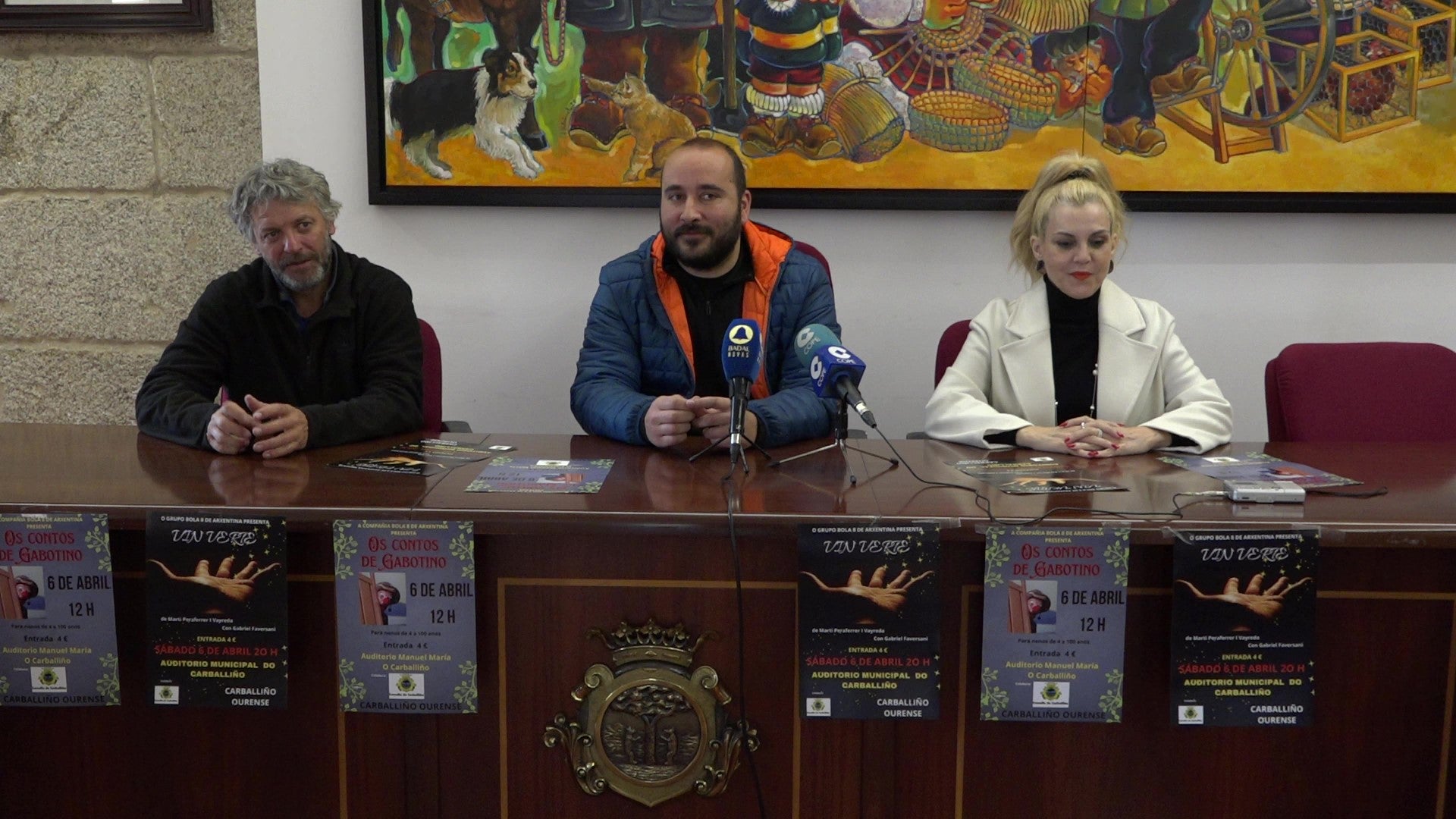 O grupo teatral arxentino Bola 8 chega ó Carballiño O grupo teatral arxentino Bola 8 chega ó Carballiño