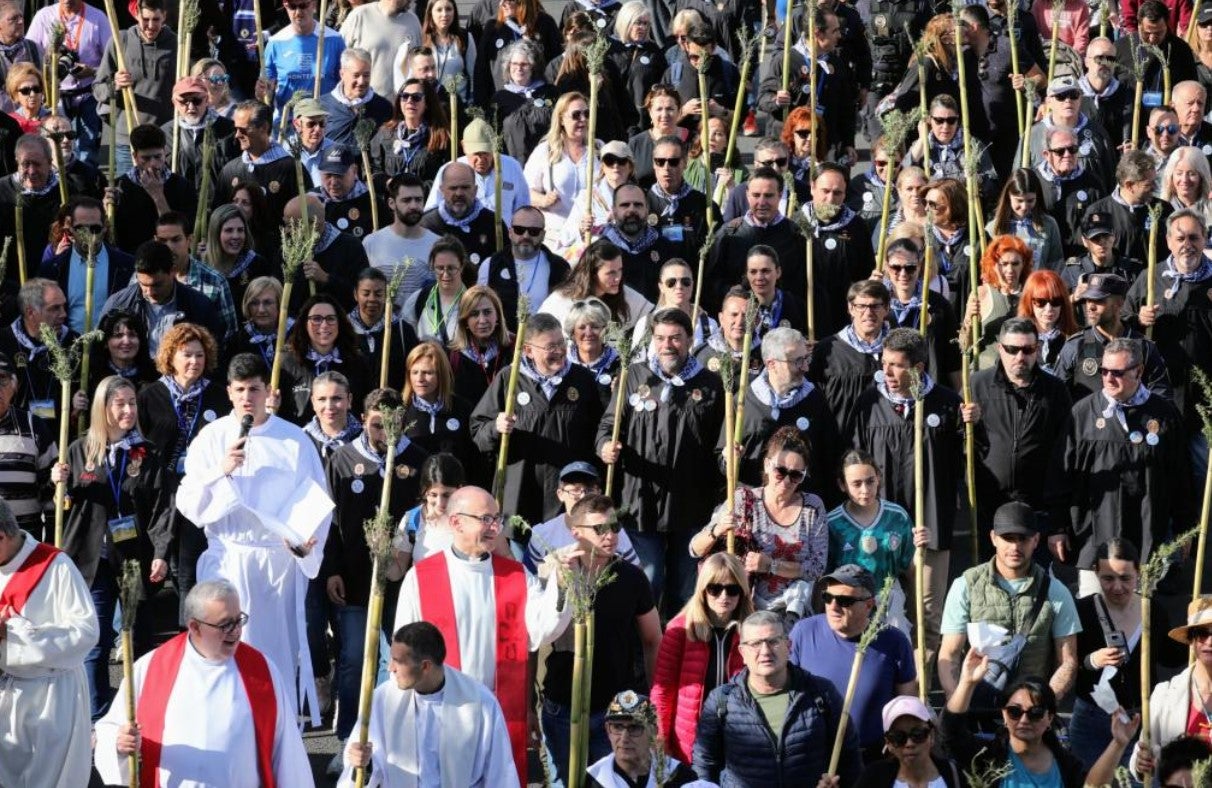 Todo preparado para la celebración de la romería a la Santa Faz el día 11 de abril Todo preparado para la celebración de la romería a la Santa Faz el día 11 de abril