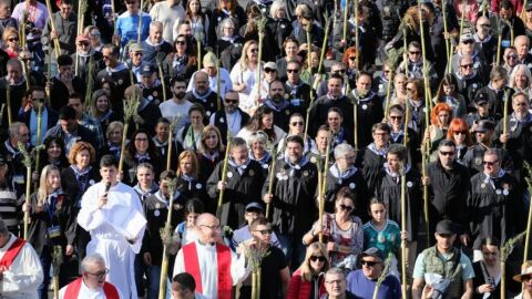 Un instante de la peregrina del a&ntilde;o pasado