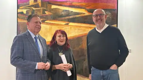 Alfredo Canteli, Encarna Díaz Velasco y Fernando Castro. Alfredo Canteli, Encarna Díaz Velasco y Fernando Castro