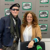 Luis Colombo, director de Cine, con Raquel López