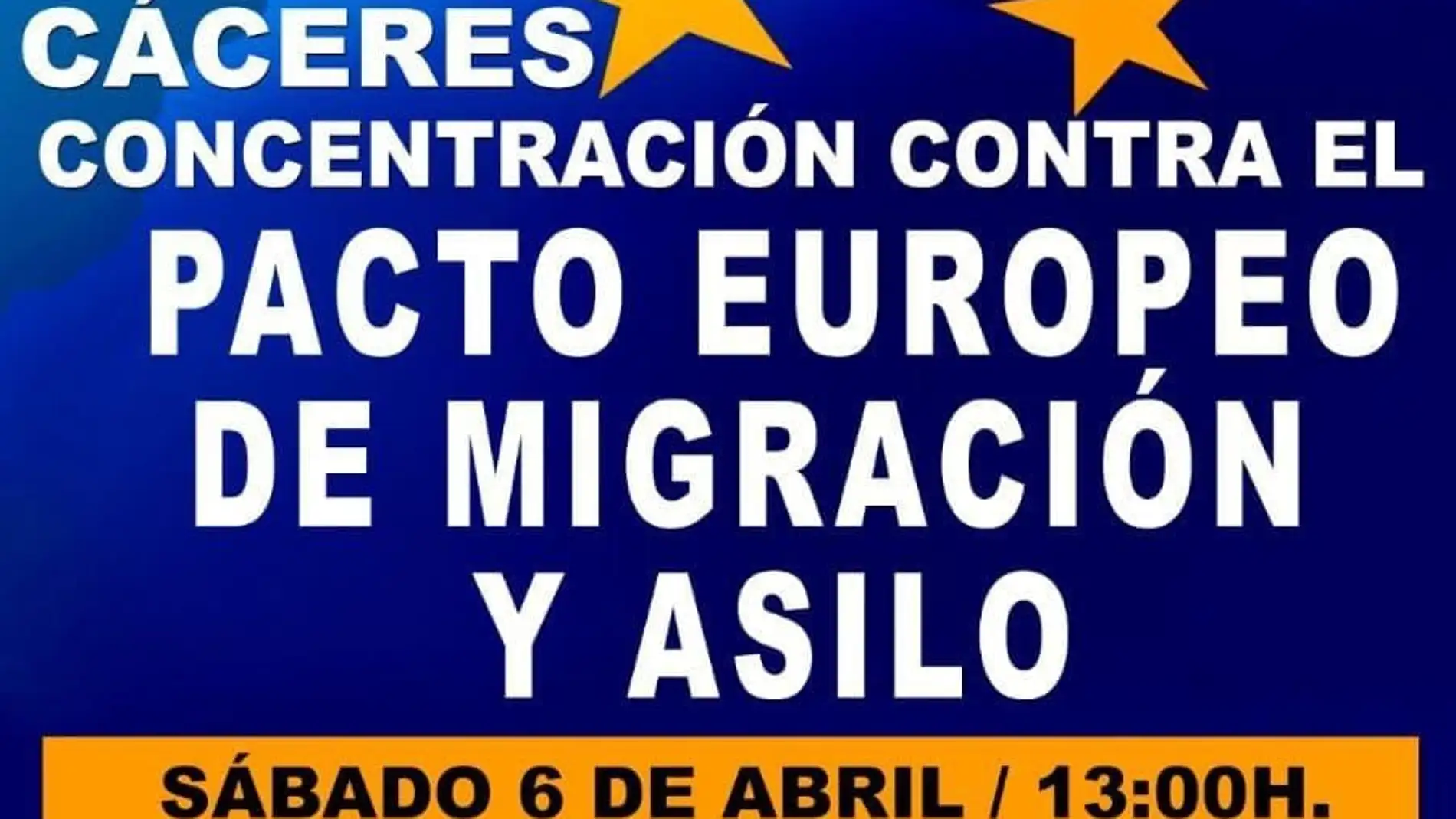 Badajoz, Cáceres y Mérida acogen este sábado concentraciones contra el Pacto Europeo de Migración y Asilo