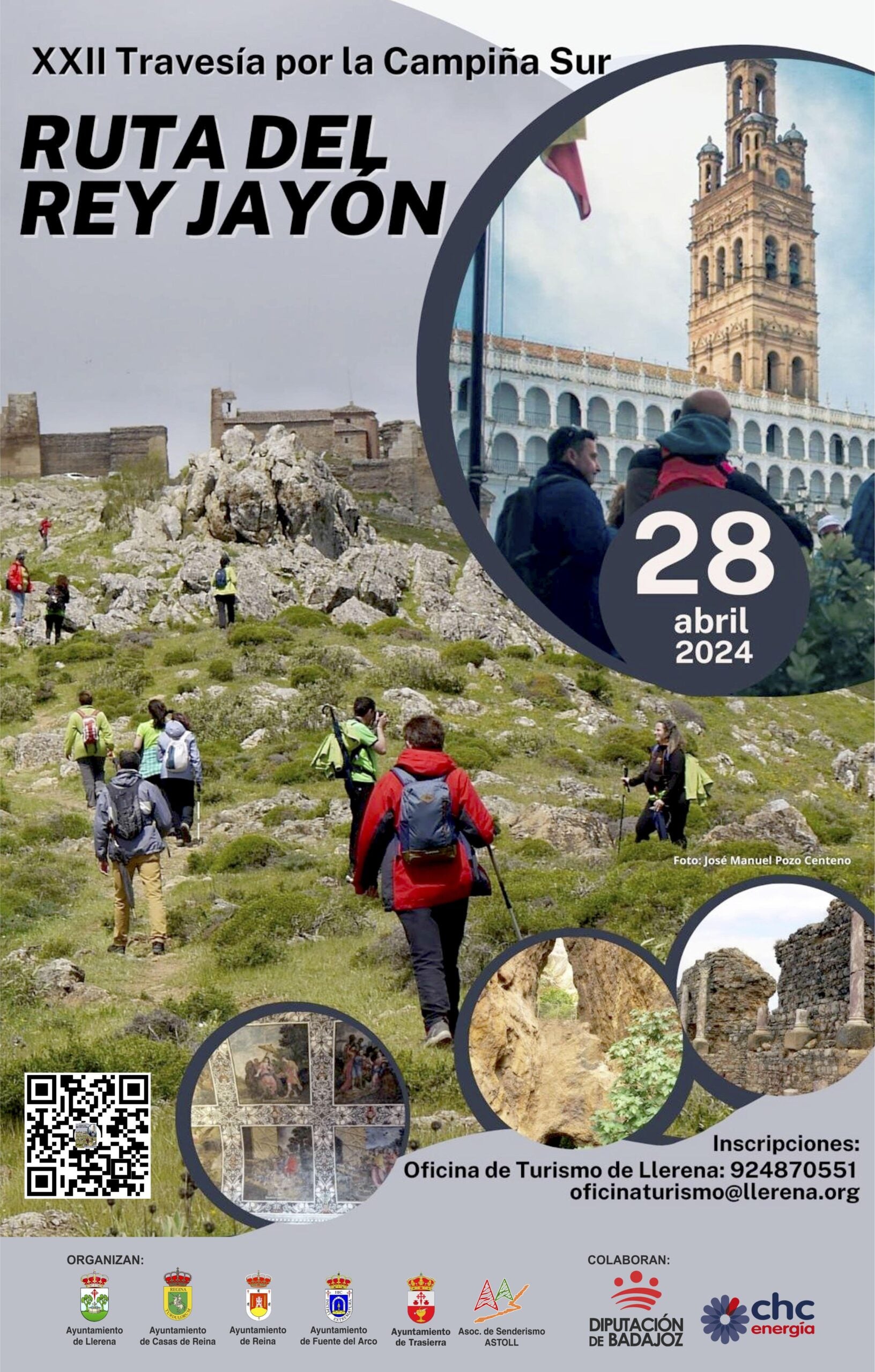 La Ruta del Rey Jayón recorrerá el 28 de abril monumentos de la Campiña Sur pacense como la Ermita de Nuestra Señora del Ara La Ruta del Rey Jayón recorrerá el 28 de abril monumentos de la Campiña Sur pacense como la Ermita de Nuestra Señora del Ara
