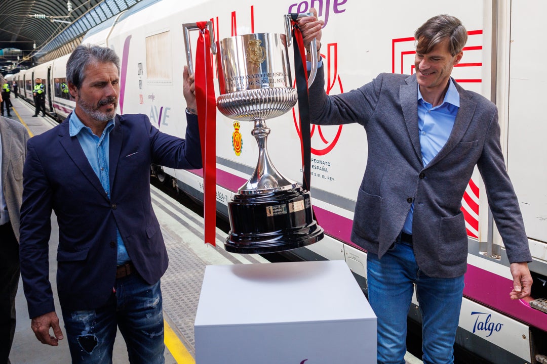 La Copa del Rey ya está en Sevilla La Copa del Rey ya está en Sevilla
