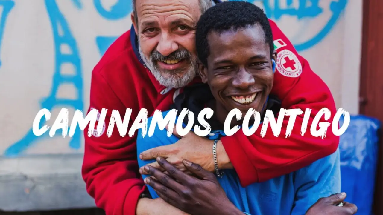 Campaña 'caminamos contigo' de Cruz Roja y Media Luna Roja Campaña 'caminamos contigo' de Cruz Roja y Media Luna Roja