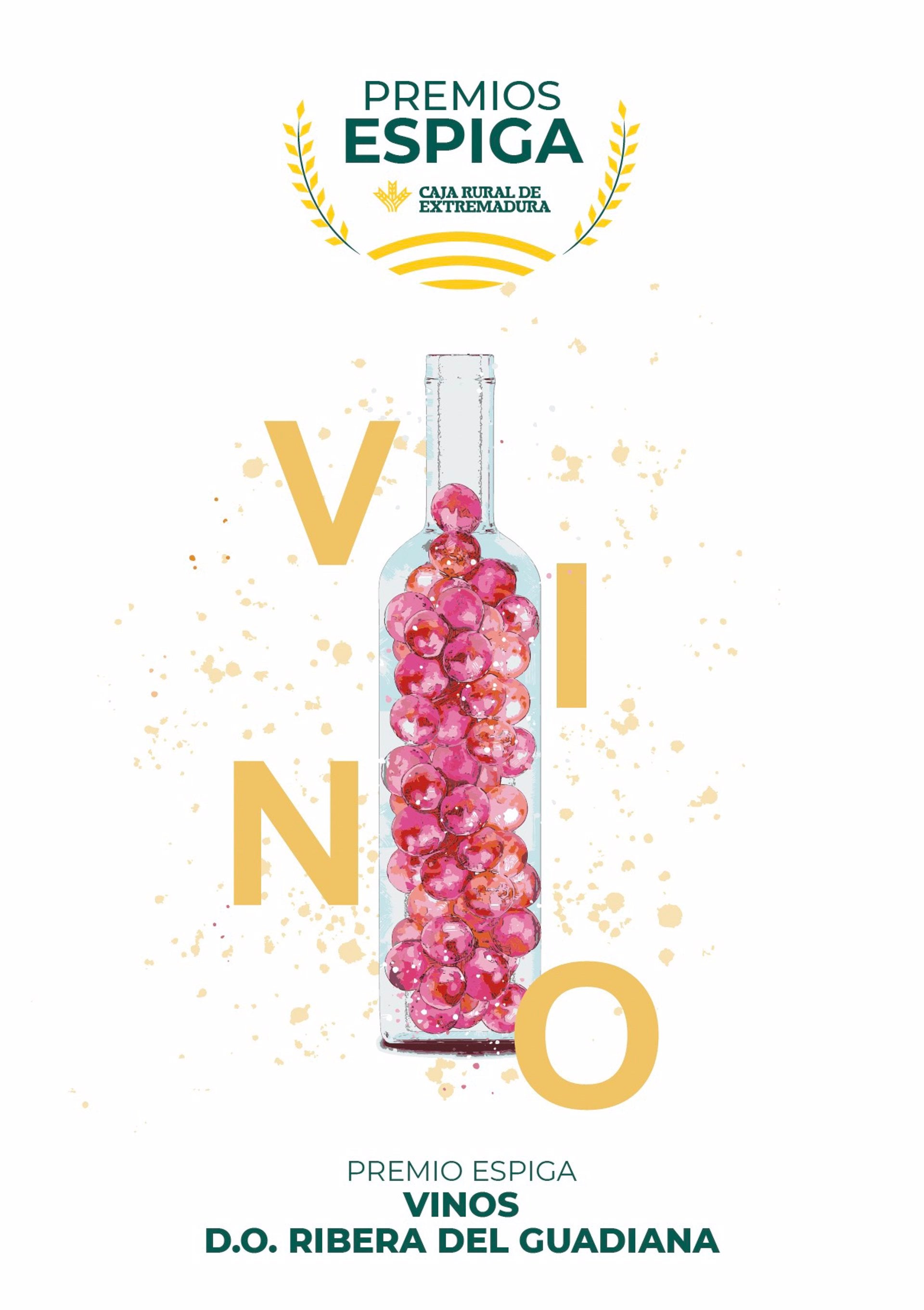 Dieciocho bodegas y 92 vinos optan a los XXV Premios Espiga Vinos de Caja Rural de Extremadura Dieciocho bodegas y 92 vinos optan a los XXV Premios Espiga Vinos de Caja Rural de Extremadura