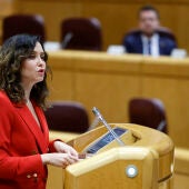 La presidenta de Madrid, Isabel Díaz Ayuso/ EFE/Mariscal
