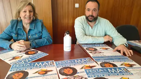 Festa do Mar en Vilaboa 2024 O alcalde de Vilaboa, César Poza en Máis de Un Pontevedra