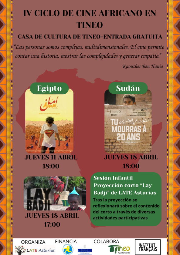 Tineo acoge el IV Ciclo de cine africano Tineo acoge el IV Ciclo de cine africano