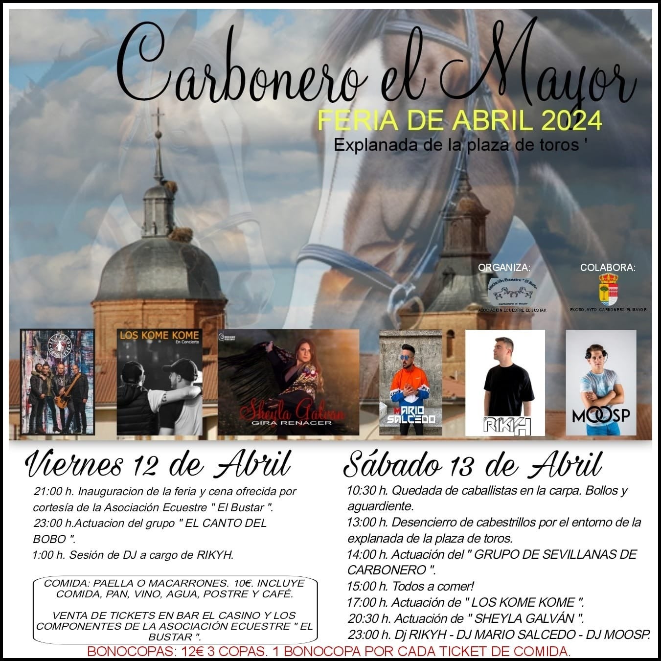 Carbonero el Mayor ultima los detalles para la Feria de Abril de este fin de semana Carbonero el Mayor ultima los detalles para la Feria de Abril de este fin de semana