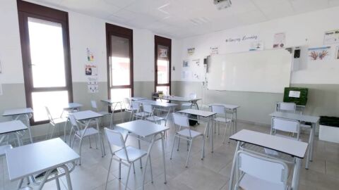 Aula en el Newton College Elche.