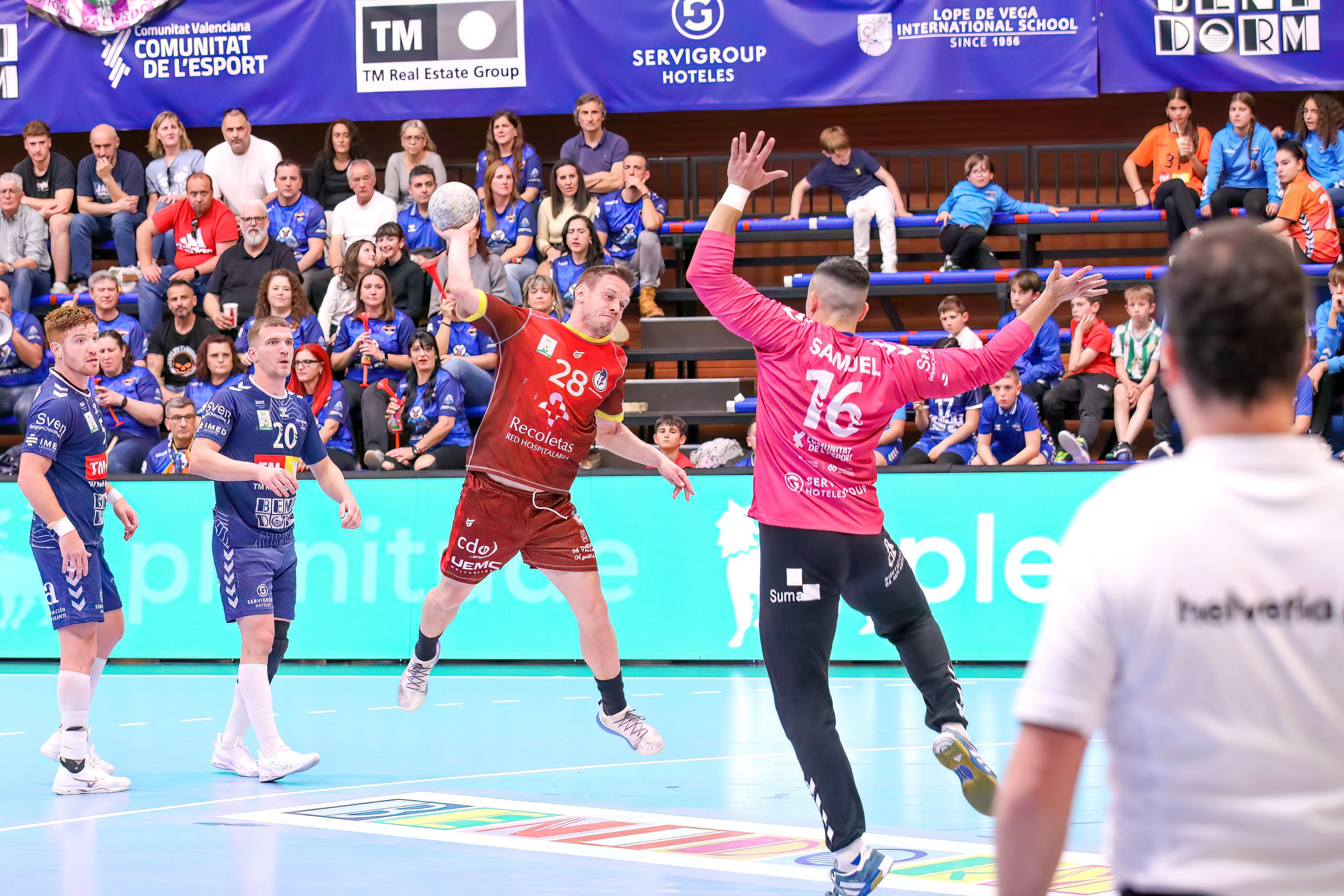 El TM Benidorm cae por la mínima ante el Recoletas At. Valladolid (28-29) El TM Benidorm cae por la mínima ante el Recoletas At. Valladolid (28-29)