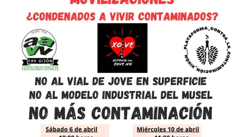 Movilizaciones vecinales por el vial de Jove Movilizaciones vecinales por el vial de Jove