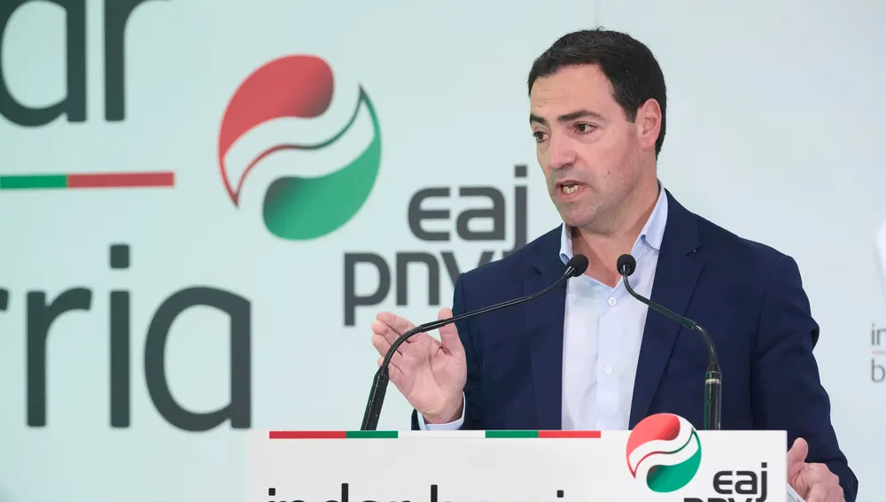 El candidato del PNV a Lehendakari, Imanol Pradales El candidato del PNV a Lehendakari, Imanol Pradales