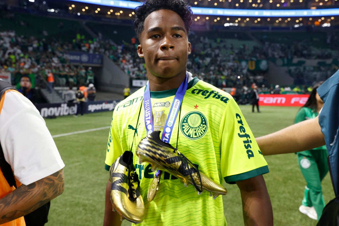 Endrick conquista su quinto título con Palmeiras Endrick conquista su quinto título con Palmeiras