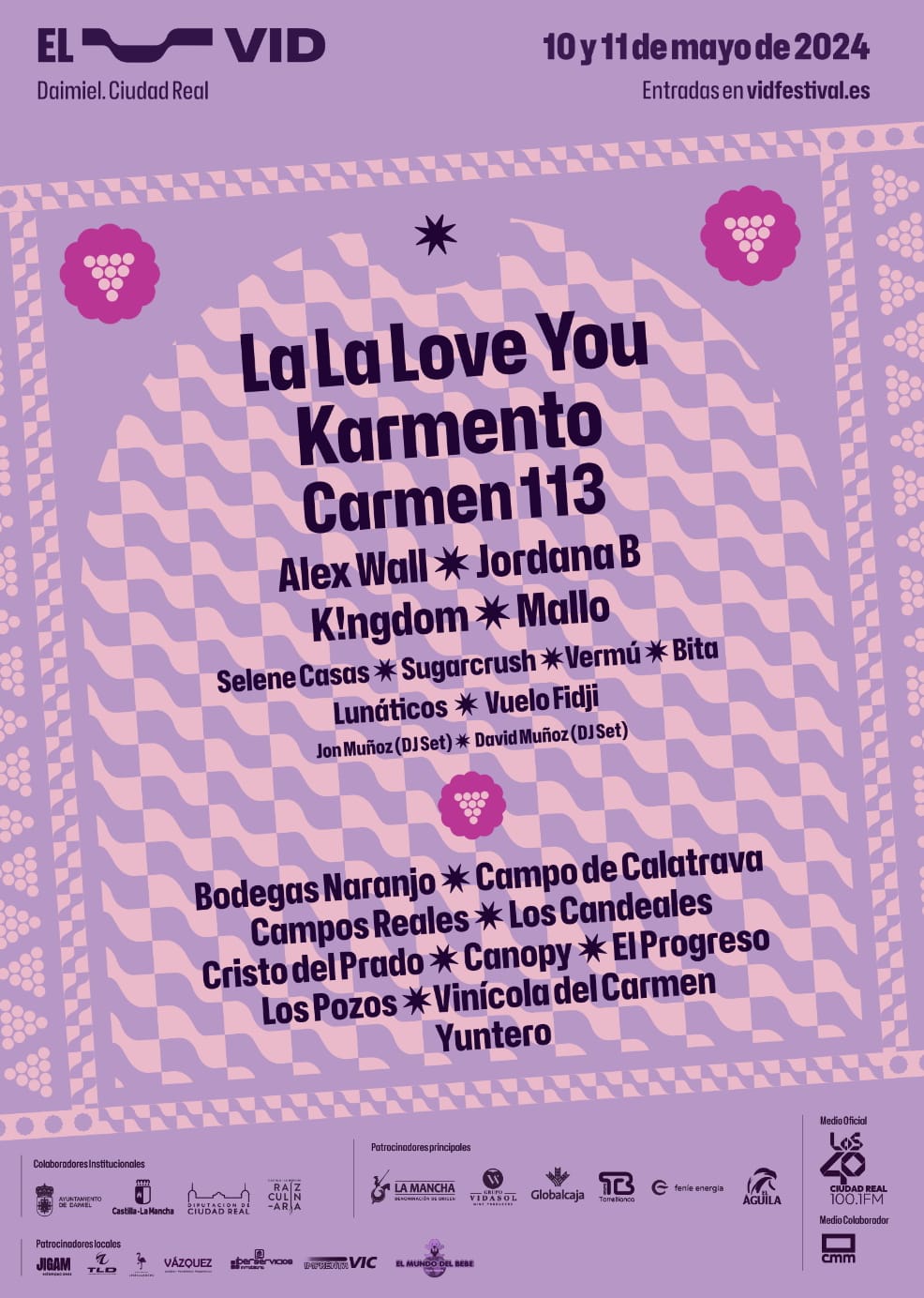 Vuelve el Vid Festival a Daimiel los días 10 y 11 de mayo Vuelve el Vid Festival a Daimiel los días 10 y 11 de mayo