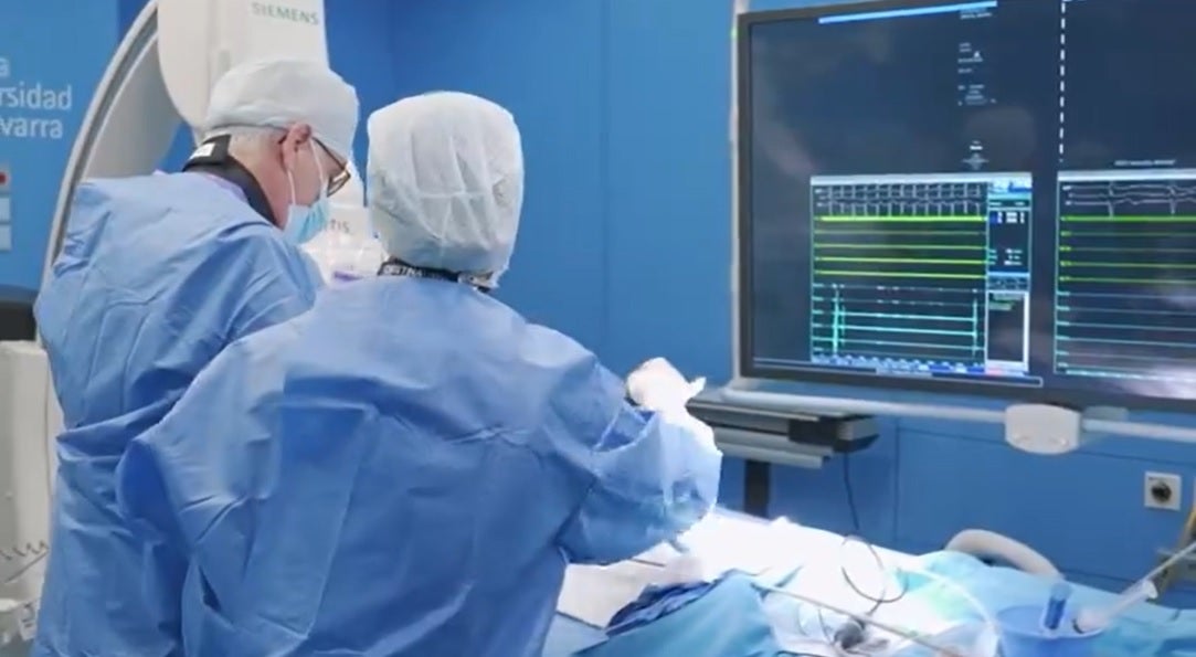 La Clínica Universidad de Navarra desarrolla una intervención pionera contra las arritmias cardíacas La Clínica Universidad de Navarra desarrolla una intervención pionera contra las arritmias cardíacas