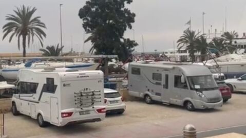 Autocaravanas en Altea