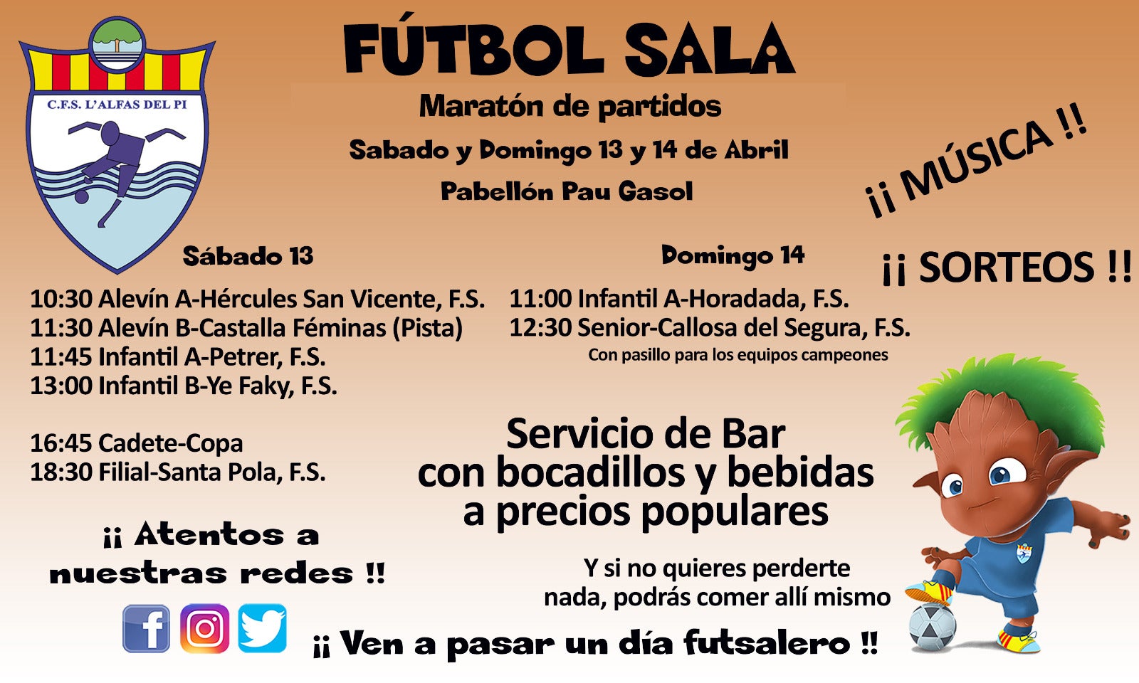 El Fútbol Sala L'Alfàs prepara un fin de semana especial para celebrar el ascenso de sus clubes de base El Fútbol Sala L'Alfàs prepara un fin de semana especial para celebrar el ascenso de sus clubes de base