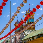 Farolillos en el Real de la Feria de Sevilla a 19 de abril del 2023 en Sevilla Farolillos en el Real de la Feria de Sevilla a 19 de abril del 2023 en Sevilla