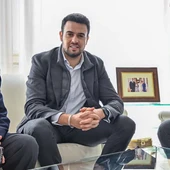 Reunión entre el presidente de la Diputación y responsables del aeropuerto Reunión entre el presidente de la Diputación y responsables del aeropuerto