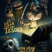 Cartel espectáculo infantil 'La isla del tesoro'