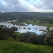Río Guadiana a su paso por Puebla de Don Rodrigo Río Guadiana a su paso por Puebla de Don Rodrigo