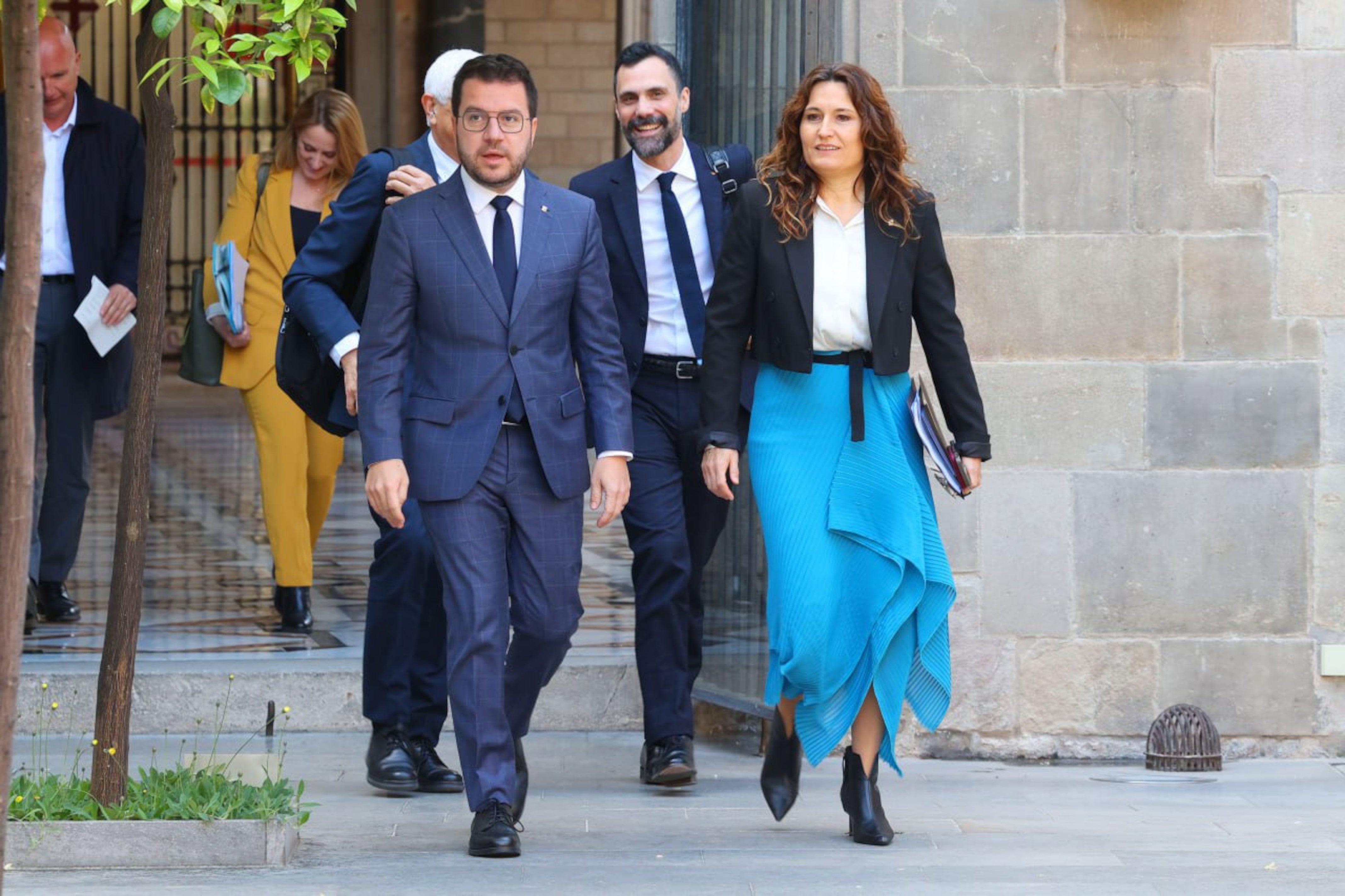 Retrets entre la Generalitat i la Moncloa per la compareixença de Pere Aragonès al Senat Retrets entre la Generalitat i la Moncloa per la compareixença de Pere Aragonès al Senat